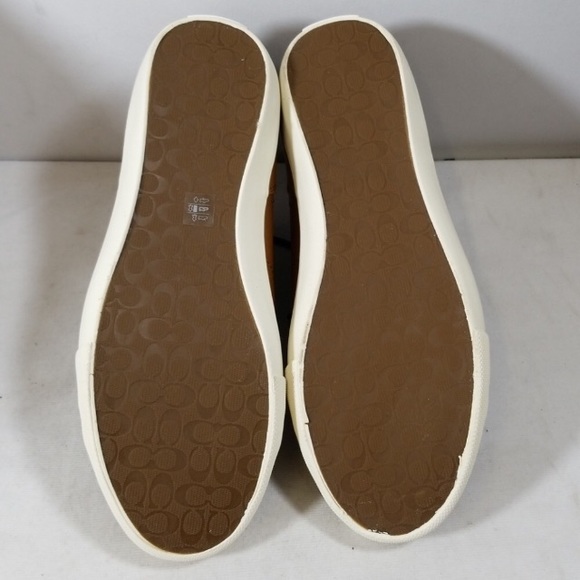 Coach high top saddle sneakers size men 7.5. NWB. - Picture 7 of 8
